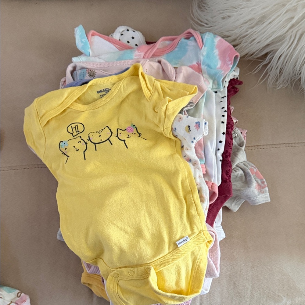 20 Baby Onesies Gerber and. Carter’s 6-9 mo